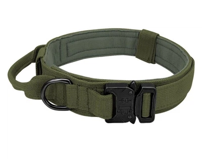 Тактический ошейник Primo DOG для собак, размер XL (53-63см) - Army Green Primo DOG-AGRN(XL) тёмно-зелёный