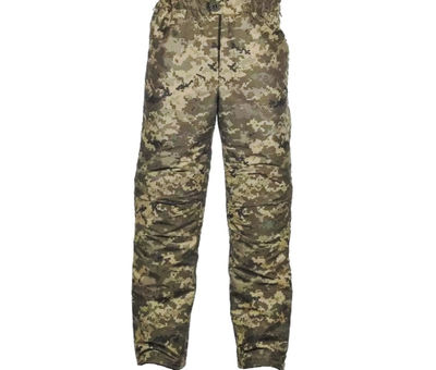 Тактические зимние утепленные военные штаны РХ5 Rip Stop 56 Пиксель