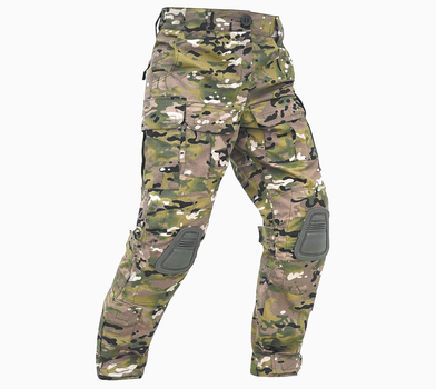 Тактические штаны с наколенниками ASAF Rip Stop 52 Мультикам