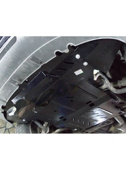 Защита двигателя КПП радиатора для авто Seat Exeo 2008-2013 V-все ( TM Kolchuga ) Стандарт 1.0125.00
