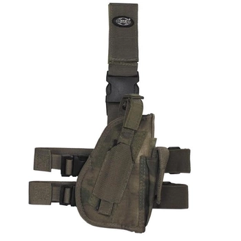 Кобура для пістолета настегенна регульована правобічна MFH HDT-camo FG