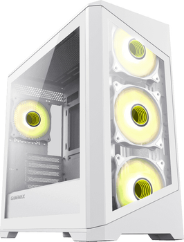 Корпус GameMax Destroyer TGW White