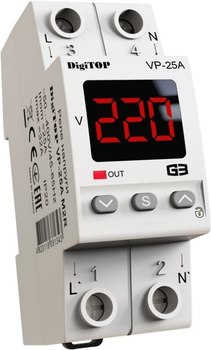 Реле напруги DigiTOP VP-25A M2R