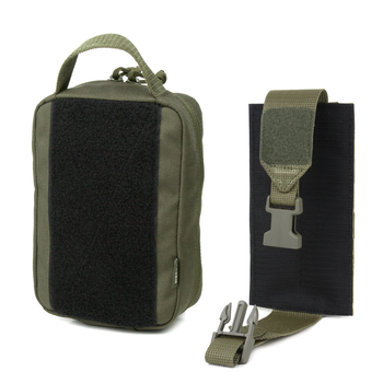 Медичний підсумок (аптечка) Dozen Quick Release Medical Pouch "Olive"