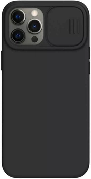 Чохол Nillkin CamShield Silky Apple iPhone 12 Pro Max Black (NN-CSS-IP12PM/BK)