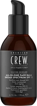 American Crew All-in-one Balsam po goleniu SPF15 170 ml (0669316222034)