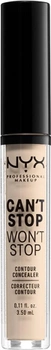 Консилер для обличчя NYX Professional Makeup Can`t Stop Won`t Stop Concealer 1.5 Fair 3.5 мл (800897168551)