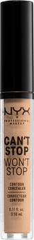 NYX Professional Makeup Can`t Stop Won`t Stop Korektor 09 Medium Olive 3,5 ml (800897168629)