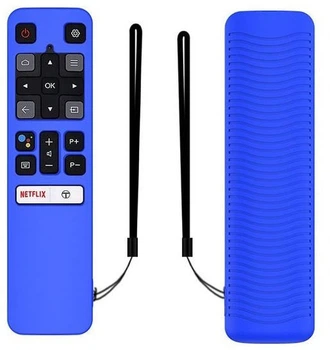 Чехол на пульт ДУ Sikai TCL (C725 P615 RC802V) Blue (32760)