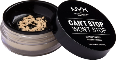 Фінішна пудра NYX Professional Makeup Can`t Stop Won`t Stop Setting Powder 02 Light-Medium 6 г (800897183707)