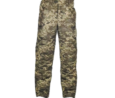 Тактические зимние утепленные военные штаны РХ5 Rip Stop 60 Пиксель