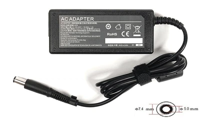 Блок питания для ноутбуков PowerPlant HP 220V, 18.5V 65W 3.5A (7.4*5.0) (HP65E7450)