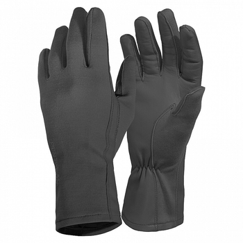 Вогнетривкі рукавички Pentagon Long Cuff Pilot Gloves P20011 Large, Чорний