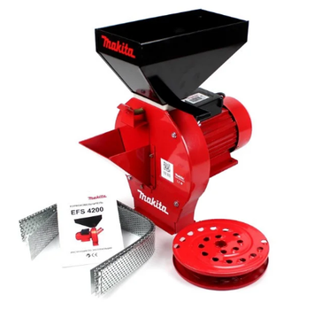 Зернодробилка кормоизмельчитель Makita EFS 4200 (4.2 кВт, 280 кг/ч)