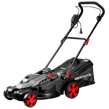 Газонокосилка Graphite, 2000Вт, 43см, 45л, 20-70мм, 14кг (59G475)