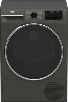 Сушильная машина Beko тепловой насос, 8кг, A++, 60см, дисплей, серый (B3T68239MG)
