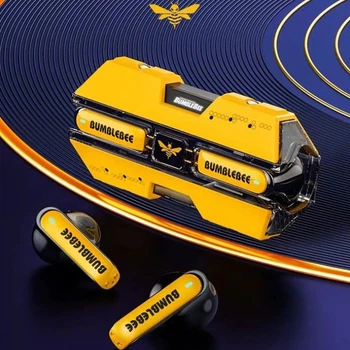 Геймерские беспроводные наушники BauTech Transformers TF-T01 BumbleBee желтый (1012-584-00)