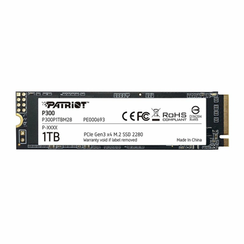 Накопичувач Patriot P300 1TB M.2 2280 NVMe PCIe 3.0 x4 (P300P1TBM28)