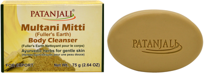 Мыло для тела Patanjali Ayurved Multani Mitti с глиной 75 г (8904109450228)
