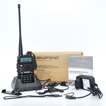 Рация Baofeng UV-5R 8 Ватт с гарнитурой