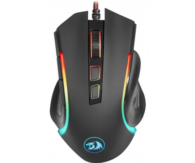 Мишка Redragon Griffin, ігрова, 7200dpi., 7кн., чорна