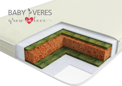Матрац дитячий Baby Veres Ecology ECO 60х120х8 см (51.1.01)