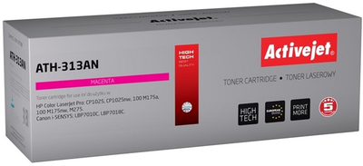 Картридж Activejet Premium для Canon, HP 126A CRG-729M, CE313A Magenta (ATH-313AN)