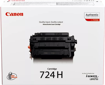 Toner Canon CRG-724H 3482B011 Black