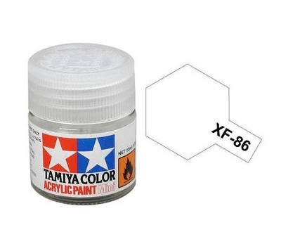 Матовый прозрачный лак MINI XF86 (Flat clear) Tamiya 81786