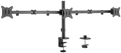 Настольное крепление HiSmart для трех мониторов 17-27" (HS082420)