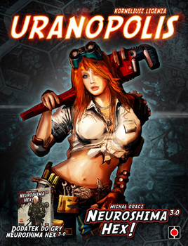 Настільна гра Portal Games Neuroshima HEX 3.0 Uranopolis доповнення до Neuroshima HEX 3.0 (5902560380804)