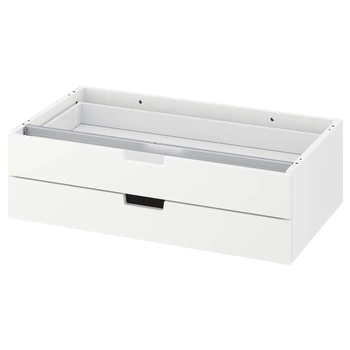 Модульний комод/2 шухляди ІКЕА NORDLI 80х23 см (70471619)