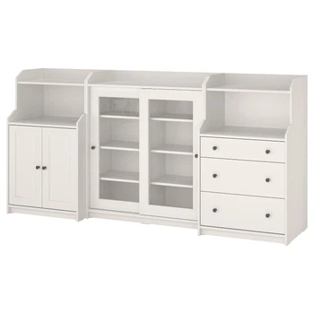 Стовп ІКЕА HAUGA 244x46x116 см Білий (s99612077)