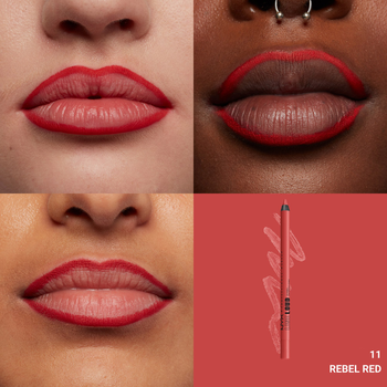Олівець для контурів губ NYX Professional Makeup Line Loud 11 Rebel Red 1.2 г (800897221713)