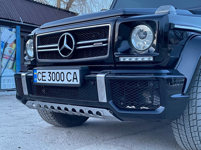 Передний бампер AMG G63/G65 (в сборе) G65 (черная сетка) для Mercedes G сlass W463 1990-2018 гг