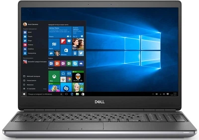 Ноутбук Dell Precision 7560 Grey / Intel Core i7-11850H / RAM 32 ГБ / SSD 512 ГБ / nVidia GeForce RTX A2000, 4 ГБ / Windows 10 Pro