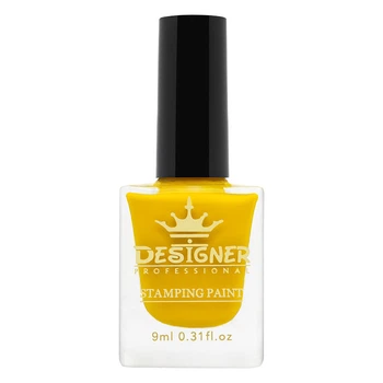 Краска для стемпинга Designer №015 9 мл желтый