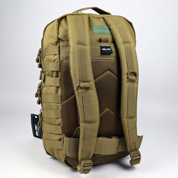 Рюкзак тактичний Mil-Tec Large assault pack Coyote 36 літрів