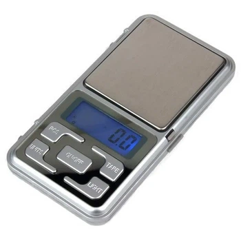 Весы электронные ювелирные Pocket Scale MH 500, карманные портативные мини весы (1000353-White-0)