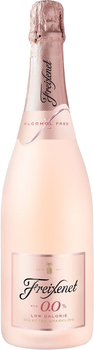 Вино ігристе Freixenet Alcohol Free Sparkling Rose рожеве напівсухе низькокалорійне 0.75 л Безалкогольне (8410384053073)