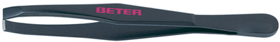 Пінцет для видалення волосся Beter з рівними кінчиками воронована сталь 7.5 см (8412122340032)