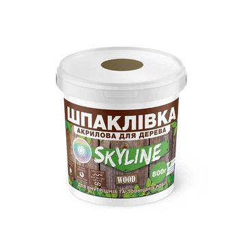 Шпаклівка для Дерева готова до застосування акрилова SkyLine Wood Бук 800 г (42468300_rozetka)