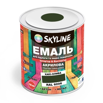 Эмаль - цвет хаки — купить в Киеве, Украина: цена, отзывы, продажа