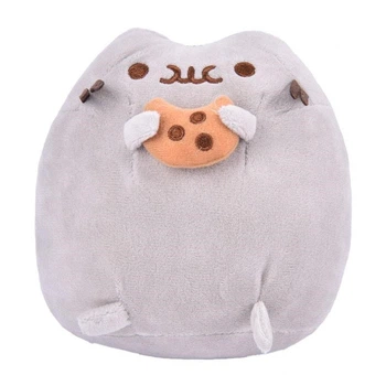 Плюшева м'яка іграшка Кіт Пушин з печевом 15х15 см Pusheen Cat