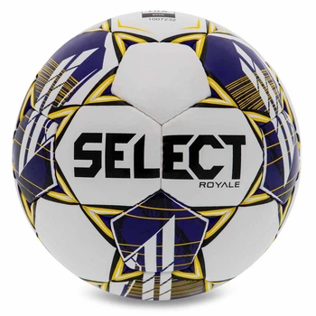М'яч футбольний Select Royale FIFA v23 Біло -фіолетовий