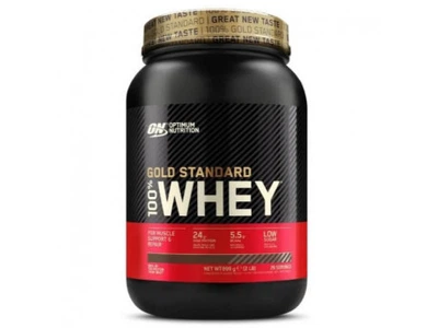 100% Whey Gold Standard (UK) Optimum Nutrition (900 грамів) Смак Подвійний шоколад