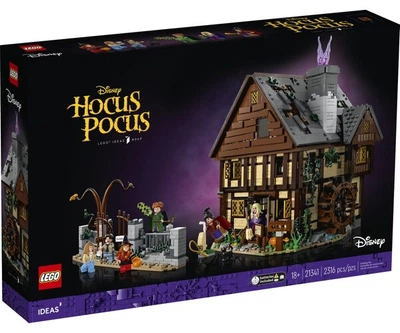 Конструктор LEGO Ideas Фокус-покус Діснея: Котедж сестер Сандерсон (21341)