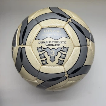 Футбольный мяч Durable Synthetic Laminated PRACTIC Серый Size 3