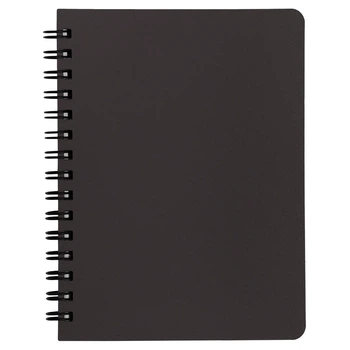 Записна книга блокнот Buromax OFFICE A6 96 л клітка на пружині (BM.24651150-19)