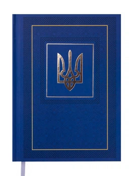 Ежедневник недатированный Buromax NATION A5 синий 288 стр (BM.2006-02)